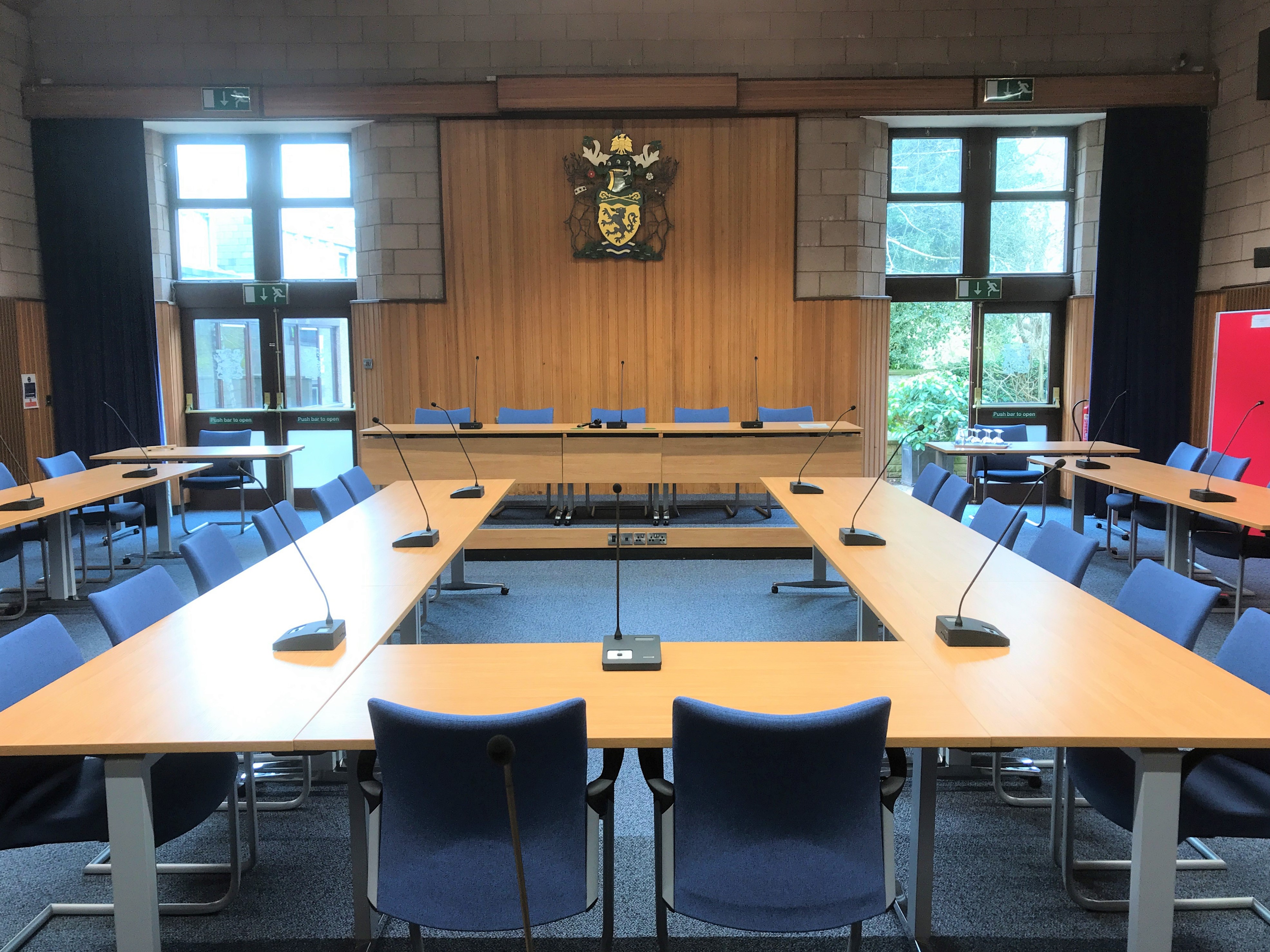 Local-authority AV installation by Opus AV