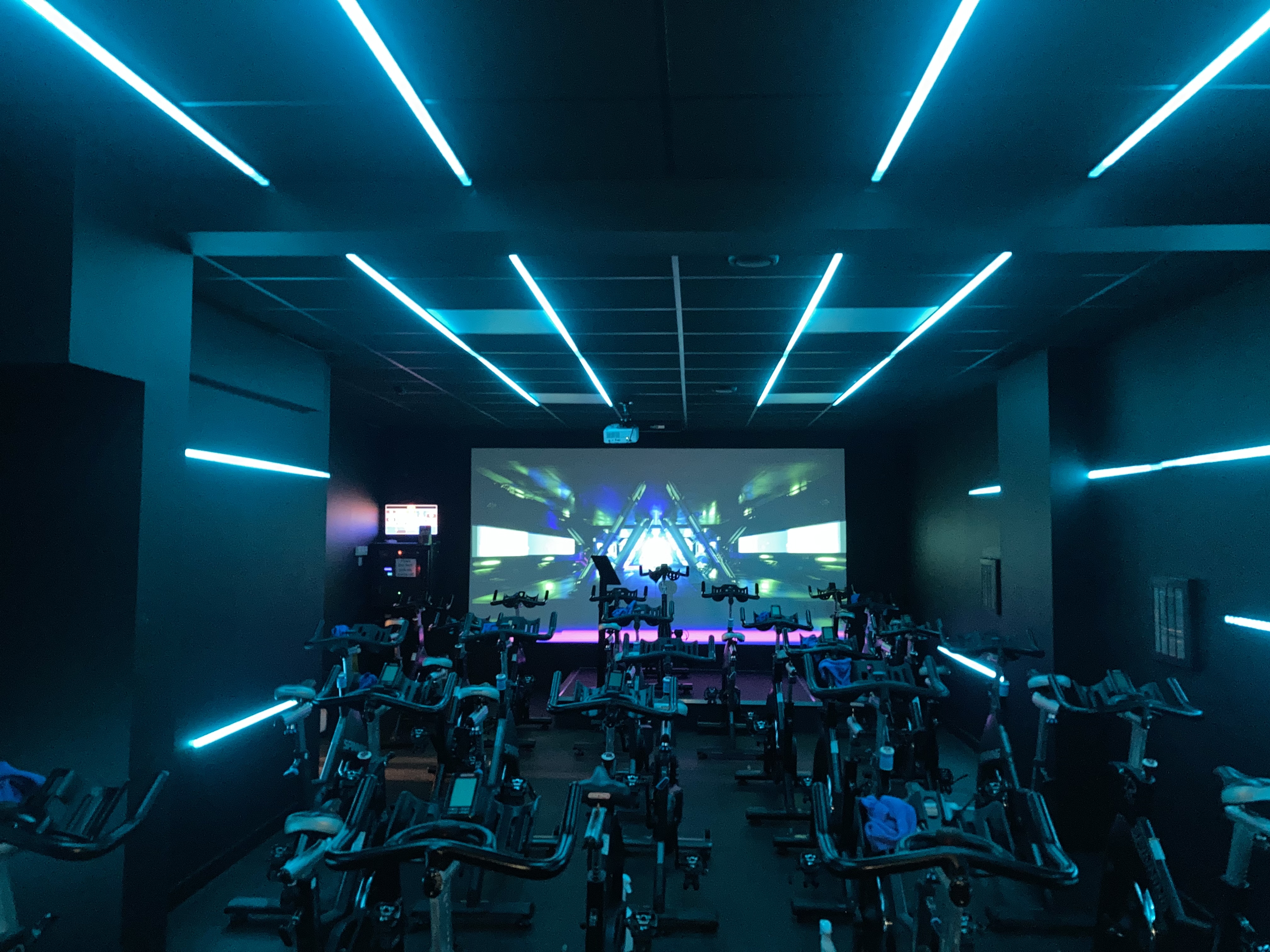 TRIB3 Manchester gym &mdash; immersive LED rig and audio system by Opus AV