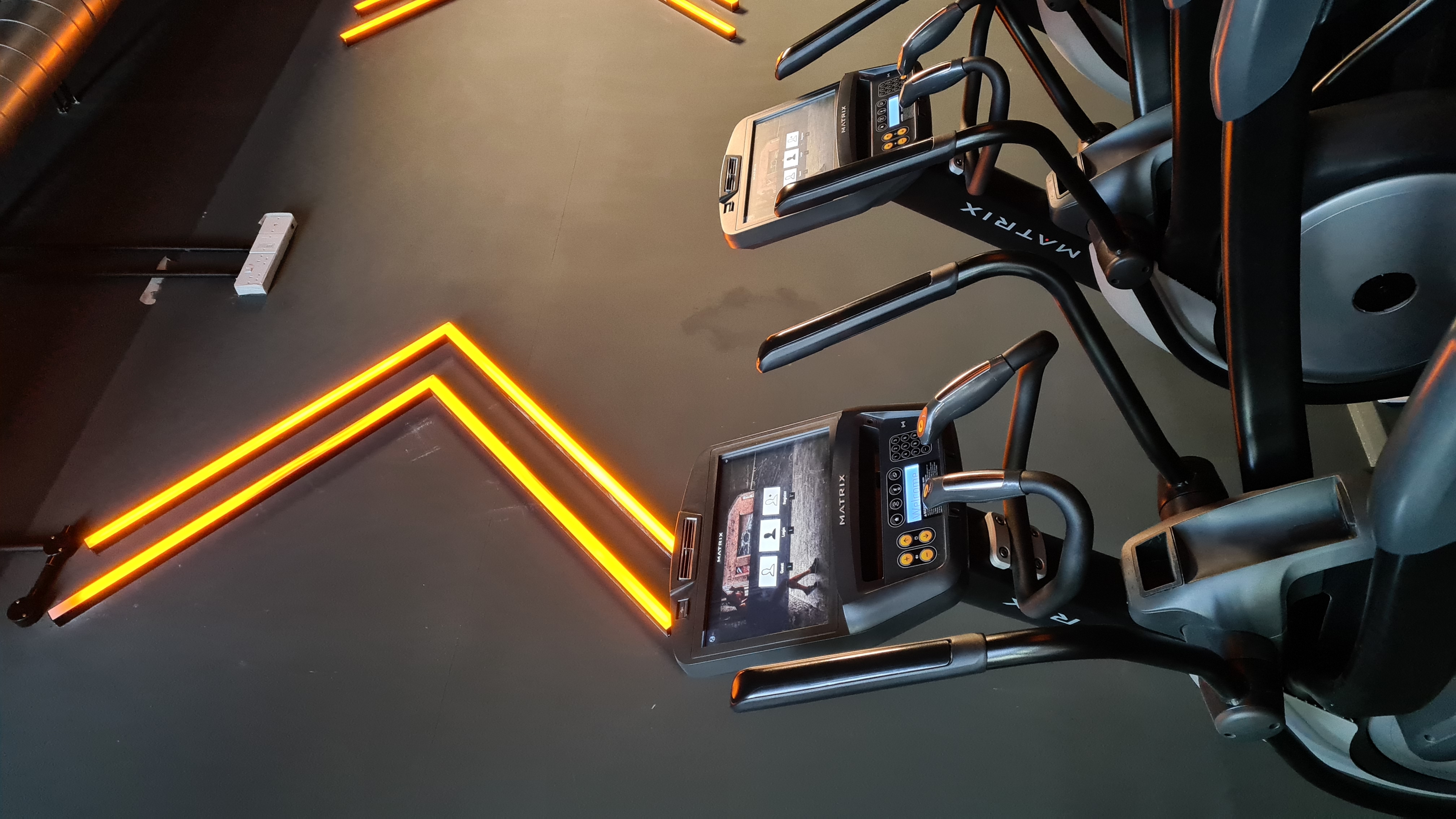 Roefield Leisure spin and gym lighting installation by Opus AV